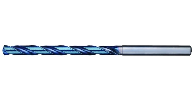D9.80-L9612x130x180xSh10 JIS, Carbide, Aqua Сверло 10D 
