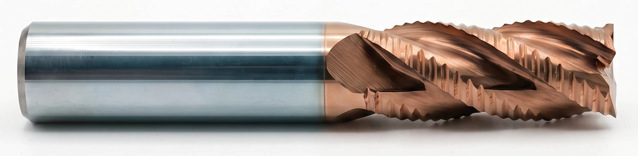 Фреза концевая твердосплавная обдирочная ц/х ф 20х45х100 мм z=4, с покрытием TiXCo, HRC 55 