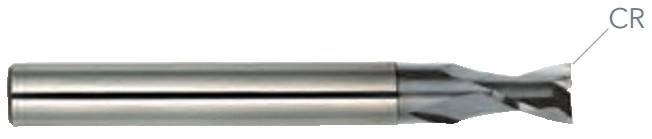Фреза MCA212R MM10 (28)R0.2 ALU-COATING 2F CR