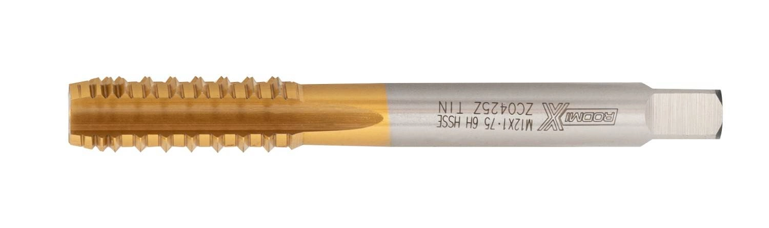 Метчик машинный M10х1,5 (HSS-E + TIN),ISO, 6H,R, шахматный