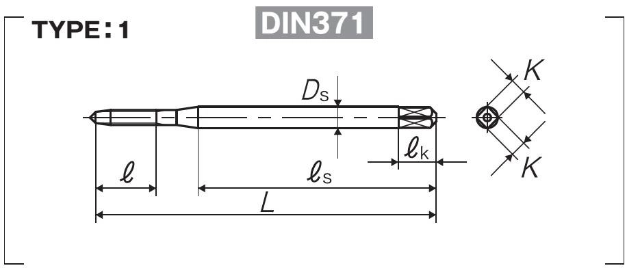 Метчик AL-SP 376 ISO2 M14X2