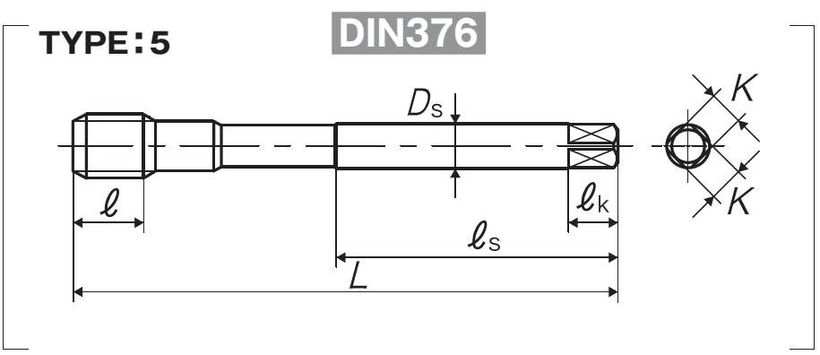 Метчик SP-VA 376 ISO2 M16X2